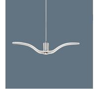 SSNCcNC nórdico Gaviota Lámpara colgante Diseño moderno Lámpara de techo DIRIGIÓ 4500K Comedor Mesilla de noche 1 llama Cuarto Creativo Sala de estar Desván Bar Cafetería cocina,B