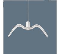 SSNCcNC nórdico Gaviota Lámpara colgante Diseño moderno Lámpara de techo DIRIGIÓ 4500K Comedor Mesilla de noche 1 llama Cuarto Creativo Sala de estar Desván Bar Cafetería cocina,A