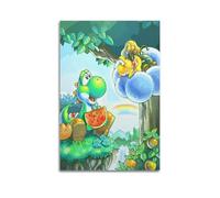 SSNNJQQ Yoshi - Póster decorativo con texto en inglés "Touch And Go", lienzo decorativo para pared e imagen artística moderna para decoración de dormitorio familiar, 60 x 90 cm