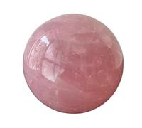 SSOPTMCB 1 Bola de Cristal Cuarzo Rosa 10-11 cm, Esfera Pulida, decoración habitación Gemstone Stone