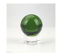 SSOPTMCB 1 Bola de Cristal Verde 80 mm for decoración fotografía Gemstone Stone
