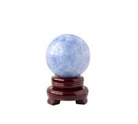 SSOPTMCB 1 Juego de esferas celestita Cristal Azul 70-80 mm Gemstone Stone