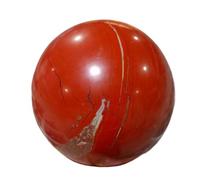 SSOPTMCB 1 Pieza de 2-2,5 kg Piedra Jaspe Rojo, Bola Cristal Cuarzo for el hogar y la Oficina Gemstone Stone
