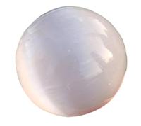 SSOPTMCB 1 Pieza de 300-400 g Bolas selenato, Cristales Cuarzo y Yeso Gemstone Stone