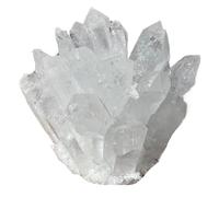 SSOPTMCB 1 racimo de Cristal Cuarzo Transparente 300-400 g, Gema Decorativa for el hogar y la Oficina Gemstone Stone