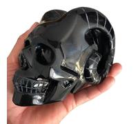 SSOPTMCB 1000g Obsidian Crystal Skull Carving Home Decor Gemstone Stone