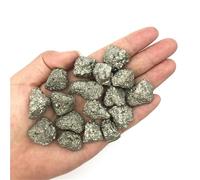 SSOPTMCB 1PC Small Size Iron Pyrite Cluster Crystal Stone Rough Display Minerals Teaching Quartz Crystals Home Decor(2pcs) Gemstone Stone