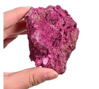 SSOPTMCB 1pcs Ruby Raw Crystal, Stones Rough Gemstones for Polishing, Tumbling, Home Decoration, Fish Tank DIY,200~300g Gemstone Stone