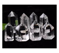 SSOPTMCB 6 Piezas de Punta Cuarzo Transparente en Bruto Gemstone Stone
