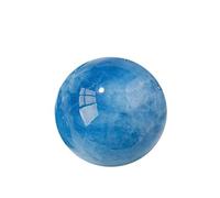 SSOPTMCB Aquamarine Crystal Ball, Beautiful kyanite,35~40mm Gemstone Stone