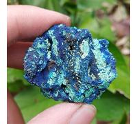 SSOPTMCB Azurite Malachite Geode Crystal Stone Collectible Spiritual Products Ornaments (Size : 5-15g) Gemstone Stone
