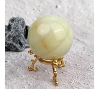 SSOPTMCB Beautiful Afghan Jade Ball Crystal Home Decor Gift Gemstone Stone