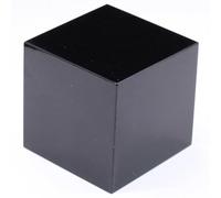 SSOPTMCB Beautiful Obsidian Stone Paperweight Ornaments Crystal Square Block Home Decoration (Size : 20mm) Gemstone Stone