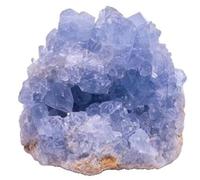 SSOPTMCB Celestite Crystals, Crystal Clusters, Raw, Blue Calcite, and Stones for Feng Shui Decoration, Spiritual Balance,700g Gemstone Stone