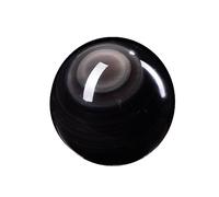 SSOPTMCB Colorful Obsidian Ball Sphere Crystal with Stand,Decorative Gemstone,Witchcraft Home Office Living Room Desk Asthetic Decor,60mm Gemstone Stone