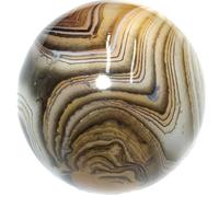 SSOPTMCB Crystal Ball Ornament Rock Sphere Sculpture Figurine for Fengshui, Divination, Home Decoration Photography,25mm Gemstone Stone