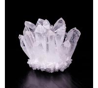 SSOPTMCB Crystal Cluster,Clear Quartz,Amethsyt,Smoky, Raw Gemstone for Home Office Decoration Ornament,D,400~500g Gemstone Stone