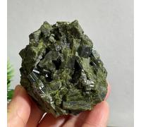 SSOPTMCB Crystal Green Tourmaline Rock Ornaments Room Decoration (Size : 10-20g) Gemstone Stone