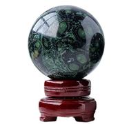 SSOPTMCB Crystal Peacock Eyeball Ornaments, Primary Color Polished Crafts, Home Office Desk, Feng Shui,65-70mm Gemstone Stone