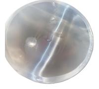 SSOPTMCB Cuencos de Cristal selenita Cuarzo 10-12 cm for decoración Habitaciones Gemstone Stone
