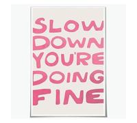 SSOPTMCB Daily Affirmation Wall-Art Canvas Print Inspirational Quote Message for Bedroom Decor(Framed,12x18inch(30x45cm))