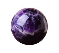 SSOPTMCB Dream Amethyst Ball Ornaments Stone Polished Living Room Bedroom Home Decoration Crafts,90mm Gemstone Stone