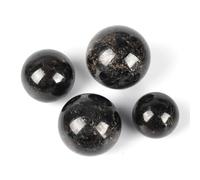 SSOPTMCB Garnet Ornaments Stone Polished and Artworks Crafts,Black,1000g Gemstone Stone