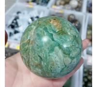 SSOPTMCB Green Crystal Ball Polishing Craft Gift Quartz Home Decoration Ornaments Gemstone Stone