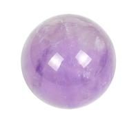 SSOPTMCB Home Decor Amethyst Crystal Sphere Ball,Polished Quartz Gemstone Balls for Decoration Fengshui,50~60mm Gemstone Stone