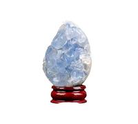 SSOPTMCB Kyanite Cluster, Crystal Ore Decoration Lapis Lazuli Raw Stone Home Crafts Ornament,300~400g Gemstone Stone