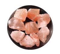 SSOPTMCB Large Raw Salt Crystal Rough Himalayan Quartz Orange Stone Gemstone Crystals and Stones,100g Gemstone Stone
