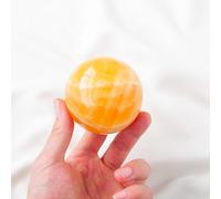 SSOPTMCB Luster Yellow Fluorite Crystal Quartz Ball Room Decoration Home Jewel Furnishings,45~50mm Gemstone Stone