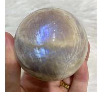 SSOPTMCB Moonstone, Rainbow, Crystal, Quartz Ball, Gem, Room Decoration, Home, Stone Gift Ornaments (Size : 600-650g) Gemstone Stone