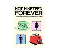 SSOPTMCB Music Inspired Poster, Retro Typography Wall-Art Print, Modern Home Decor for Living Room and Game Room(Unframed,16X24inch(40X60cm))