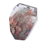 SSOPTMCB Rainbow Phantom Quartz Crystal Raw Stones Irregular Gemstones for Decoration,DIY,Balancing Yoga,Desktop Ornament Gemstone Stone