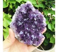 SSOPTMCB Raw Amethyst Quartz Purple Crystal Cluster Stones Home Decoration Crafts Ornament Ornaments Gemstone Stone