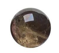 SSOPTMCB Smoky Quartz Crystal Ball Gemstone Polished Divination Decorative Round Sphere Collection Crystals Stone,50~55mm Gemstone Stone