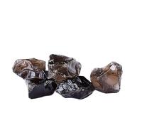 SSOPTMCB Smoky Quartz Crystals Bulk, Raw, Irregular Shape Rough Crystal Points for Yoga Balancing Home Office Décor,100g Gemstone Stone