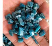 SSOPTMCB Stone Blue Apatite Gem Crystals Bulk Rough (1000g) Gemstone Stone