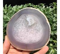 SSOPTMCB Stone Crystal Gem Rough Agate Slice for Very Beautiful (1PC) Gemstone Stone