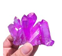SSOPTMCB Stone Crystal Quartz Flame Aura Cluster Ore Decorative Gift Gemstone Stone