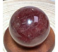 SSOPTMCB Stone Crystal Strawberry Quartz Ball Ornaments Home Decoration Room Gemstone Stone