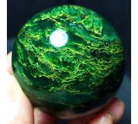 SSOPTMCB Stone Emerald Quartz Crystal Ball Divination Collection Wedding Decoration(6.5-7cm) Gemstone Stone