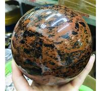 SSOPTMCB Stone Mahogany Obsidian Ball Quartz Crystal(7cm) Gemstone Stone