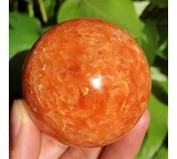 SSOPTMCB Sun Stones Crystal Ball Polished Crafts Wish Home Decoration Ornaments (Size : 80-85mm) Gemstone Stone