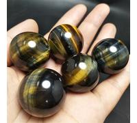 SSOPTMCB Tiger Eye Quartz Crystal Ball Ornaments (Size : 10pcs) Gemstone Stone