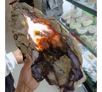 SSOPTMCB Wood Jade Ore Pieces Crystal Home Office Decoration Gifts Ornaments Decor(Size:1500-1800g) Gemstone Stone