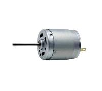 SSQAMACNC Arrancador RS-365 365 DC 6 V, 12 V, 18 V, 24 V, 12400 RPM, 28 mm, Eje Largo de 27 mm, Modelo de Barco DIY
