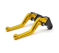 SSQKRVFSJ Palanca embrague freno Accesorios palanca embrague freno ajustable motocicleta para F650GS 1999-2007 para G650GS para Sertao 2010-2015 Cilindro maestro freno(Golden 147mm)