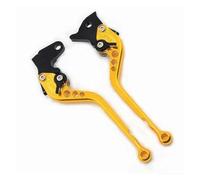 SSQKRVFSJ Palanca embrague freno Palancas embrague freno ajustables motocicleta para Kawasaki para ZX9R 1998-1999. Accesorios para Cilindro maestro freno(Golden 177mm)